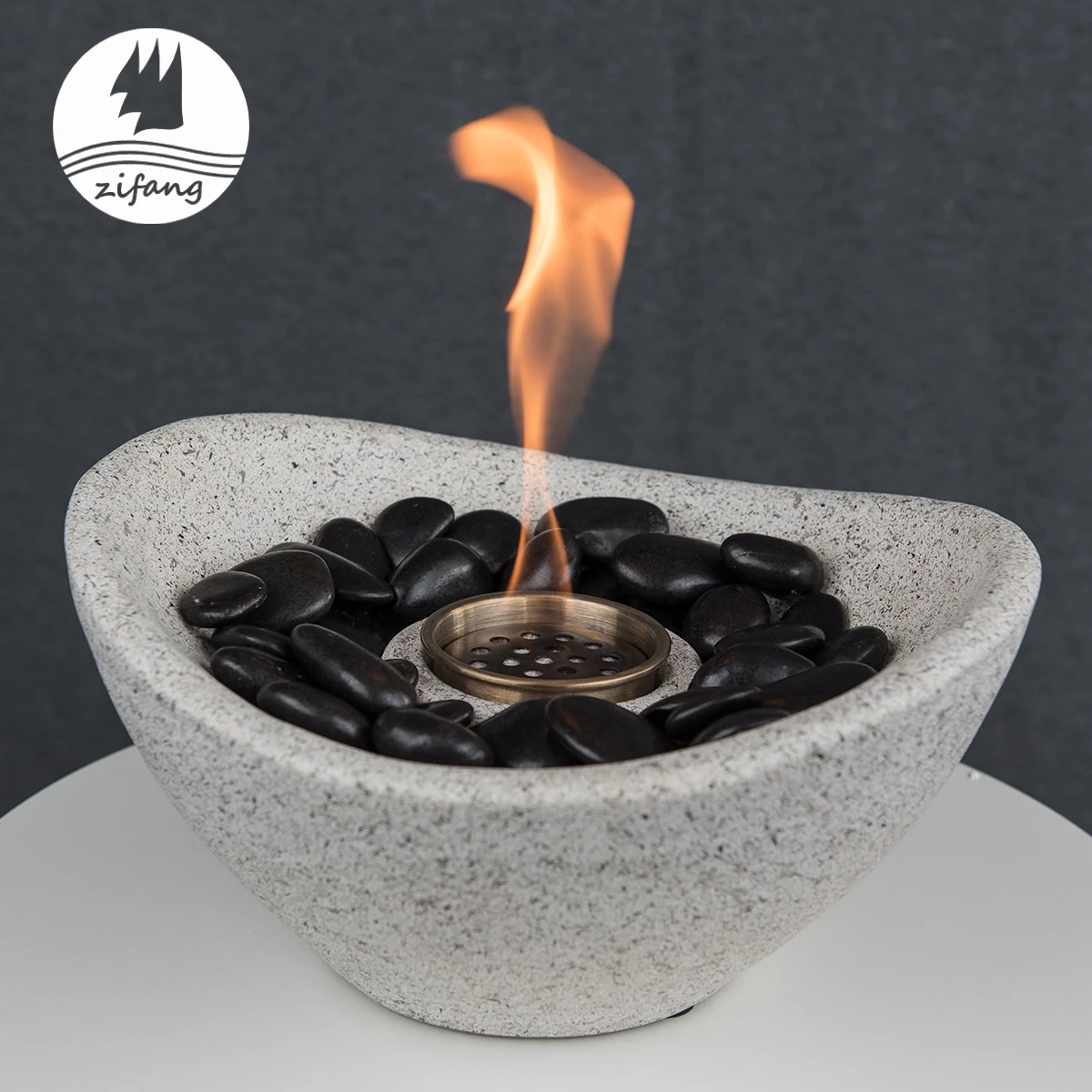 2022 Wholesale Indoor Table Top Fire Bowl Bio Small Portable Ethano Fireplace