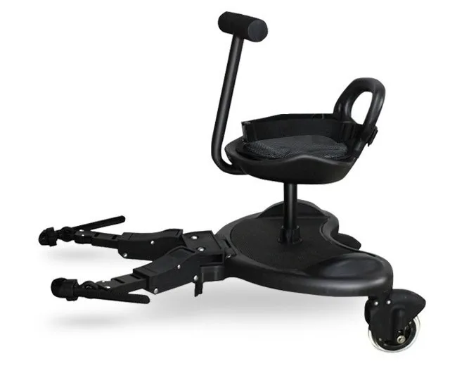 CPC kids rider hot sell stroller buggy Board with detachable seat glider board fit most of the strollers stand & sit dual