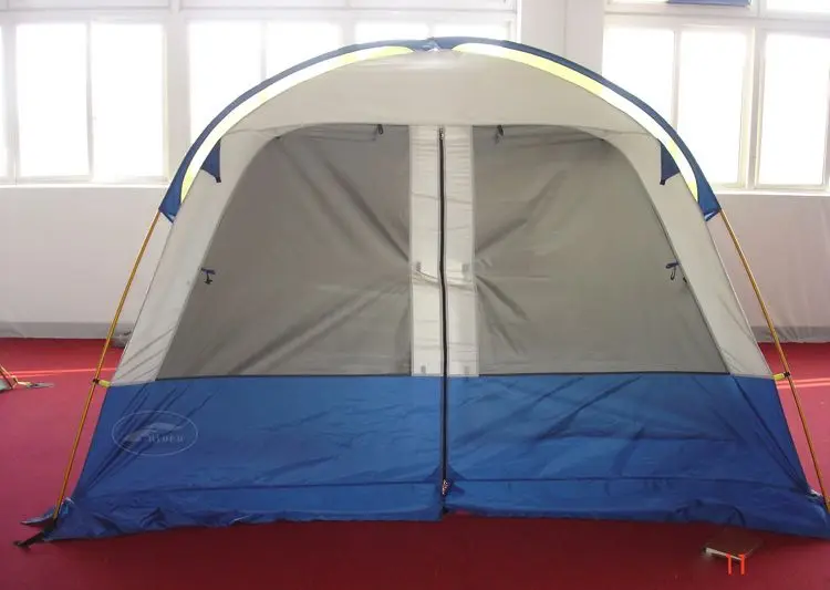 OEM/ODM Comfortable Alu Pole Family Group Easy Setup Car Camping Cabin Tent for Travel Adventure Large Space