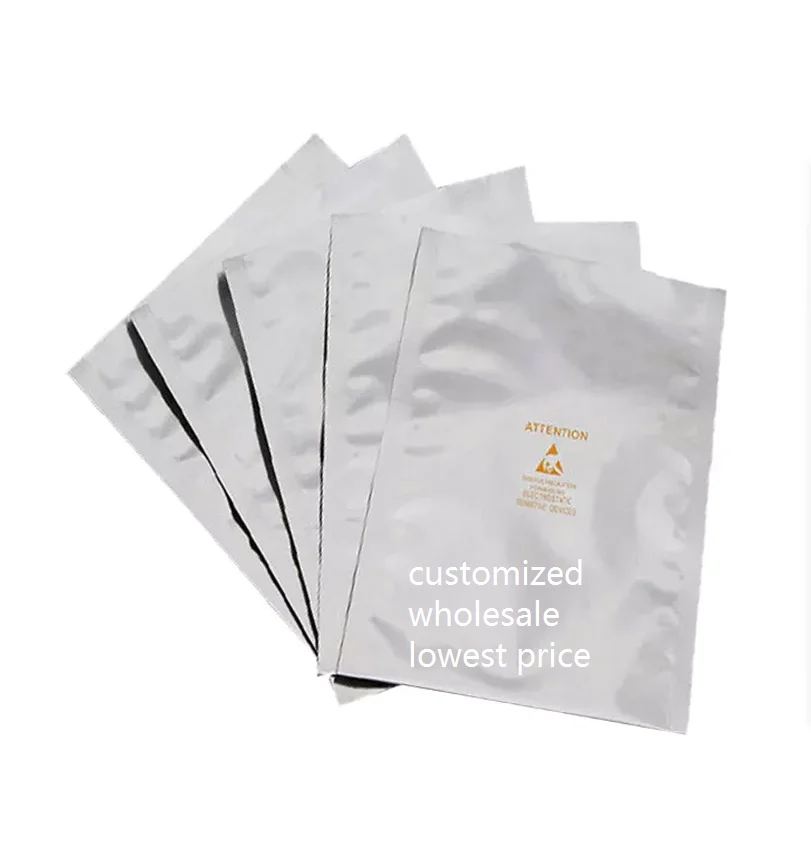 ESD Antistatic Plastic Shielding PE Bag For Component Packaging