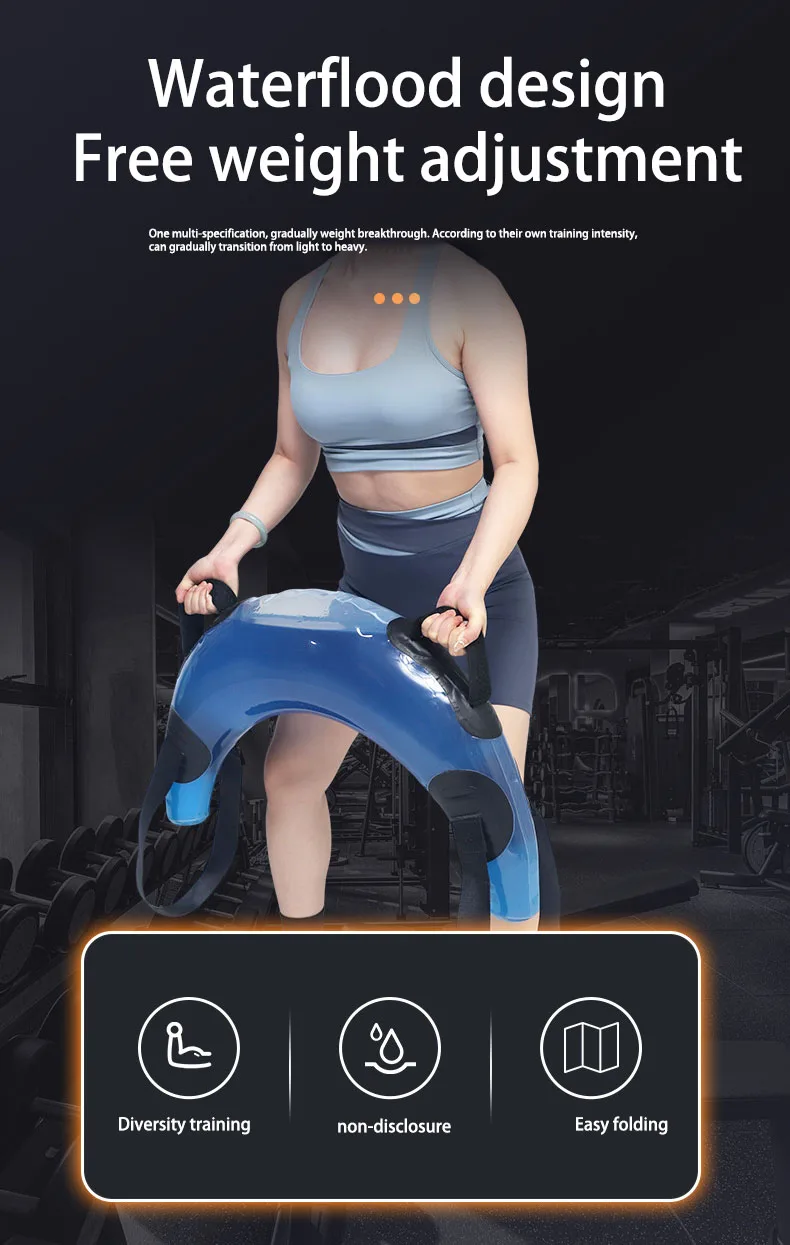 Water Power Bag Wholesale Exercise Equipment Weight Weightlifting power bag PVC water bulgarian aqua Bag