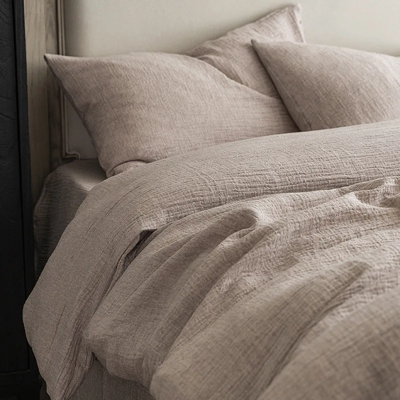 Wholesale High quality soft linen bedding set hotel linen bedding set hotel bedding linen luxury