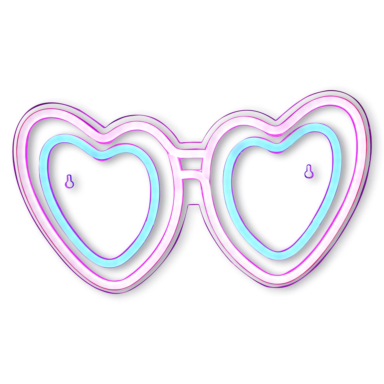 Wanxing Birthday Neon custom sunglasses LED Neon party, sweet birthday gift