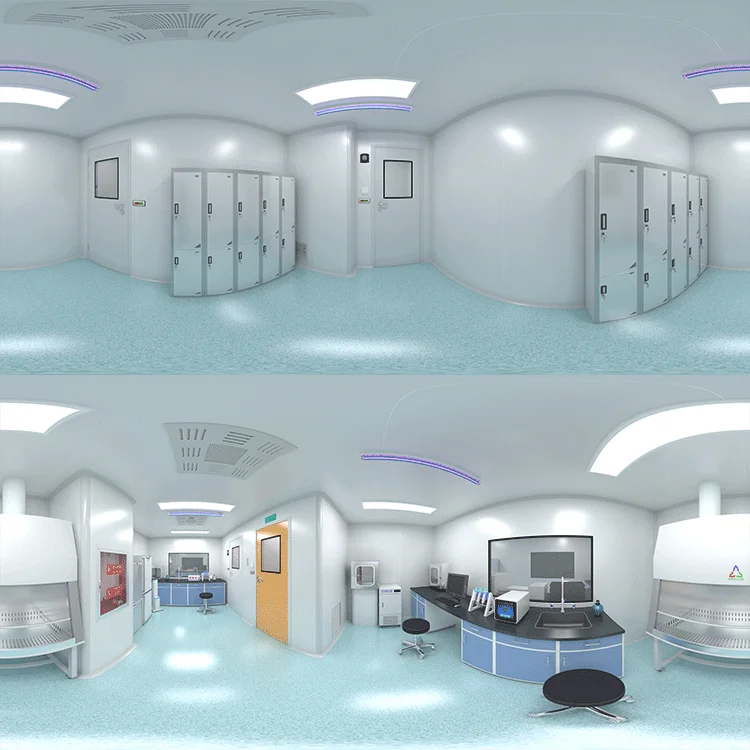 Electronics Assembly Cleanroom Hvac Filtration Full-Size Turnkey Cleanroom Projects Modular Soft wall Cleanrooms Solutions