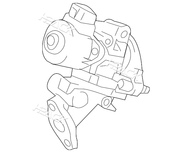 New Arrival Car Engine Parts 25620-37120 For Lexus CT200H EGR Valve