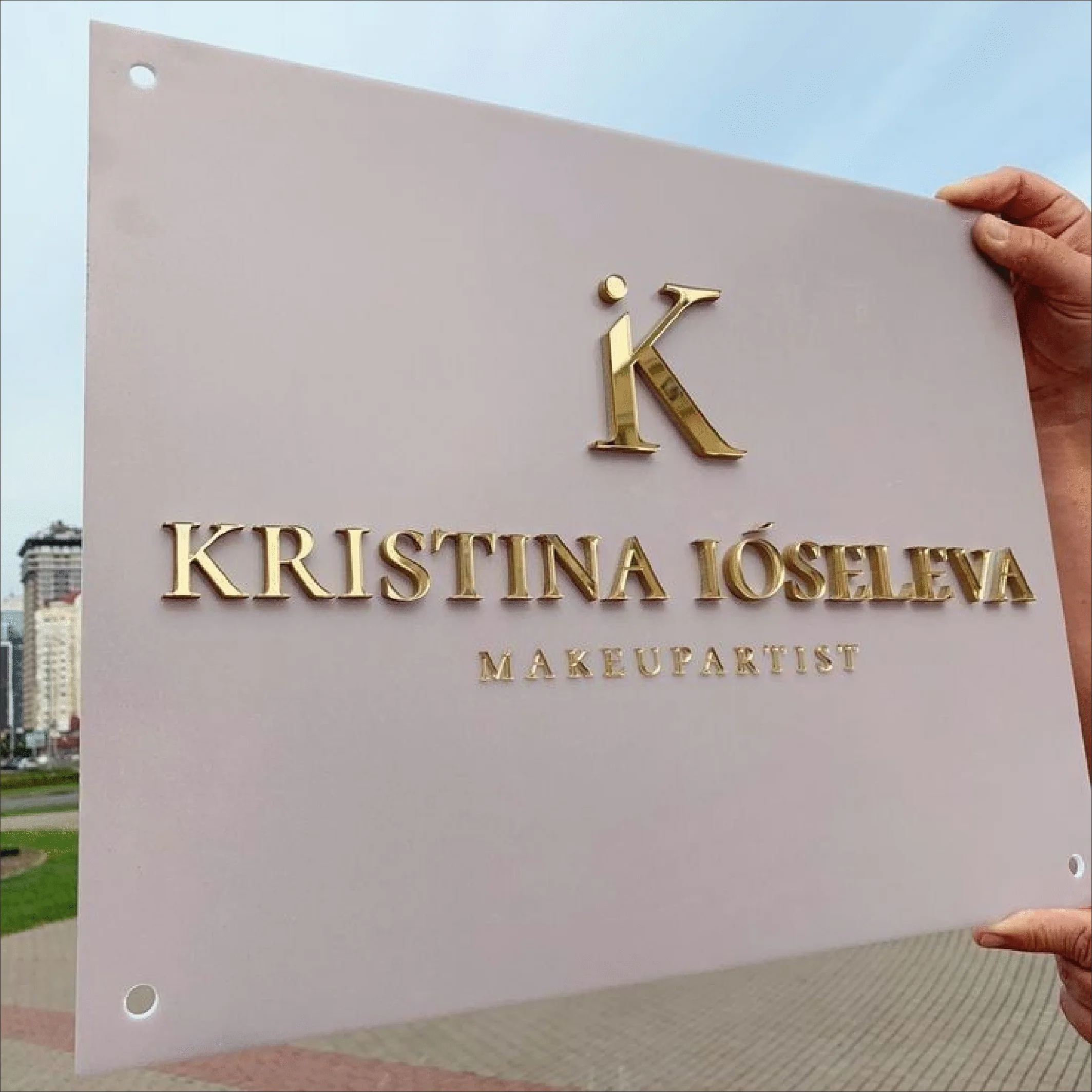 2024 new style 3d large custom business sign metal letters logo signage custom logo for office wall
