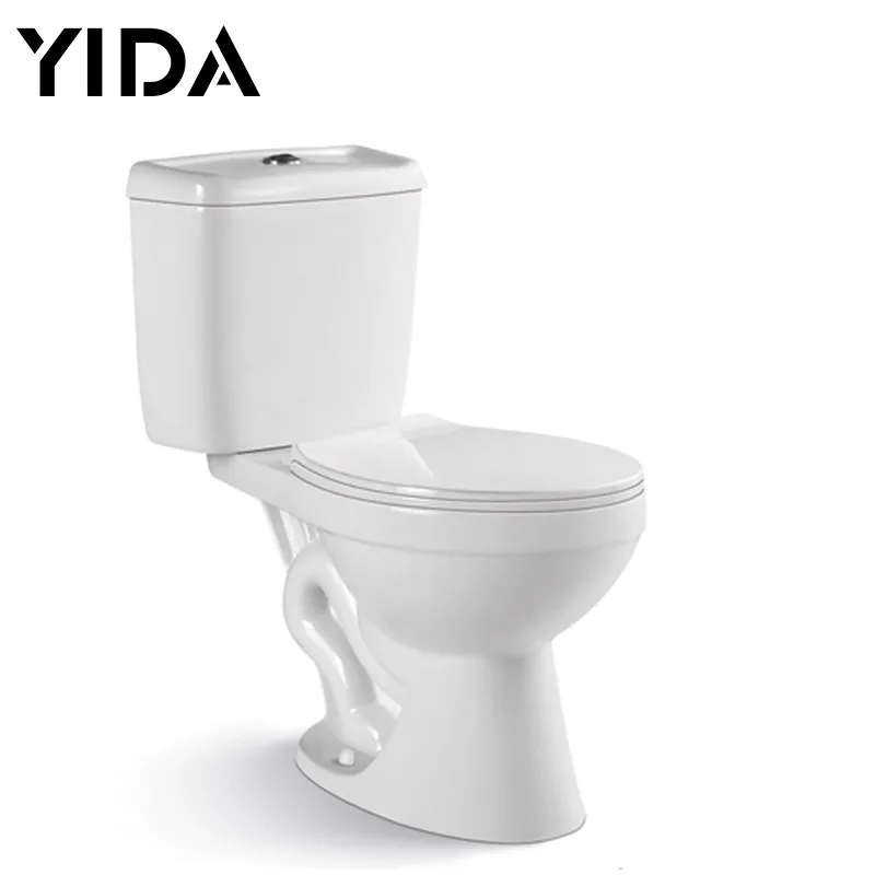 common two piece toilet for Indonesia toilet, SNI certificate test toilet wc