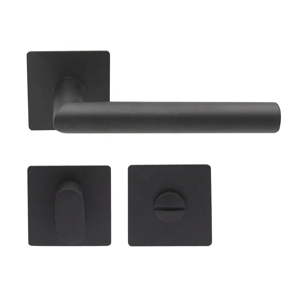 German Market High Quality Black Color Stainless Steel Door Handle