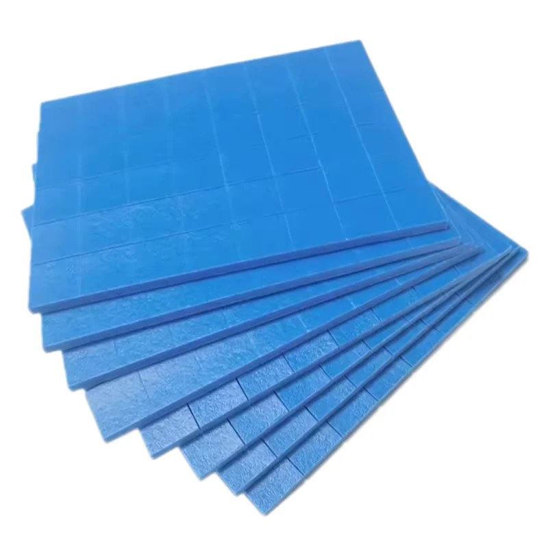 Newest 18X18X2.8 Adhesive PVC Pads Glass Protection Removable Glue PVC Spacers Gasket For Glass