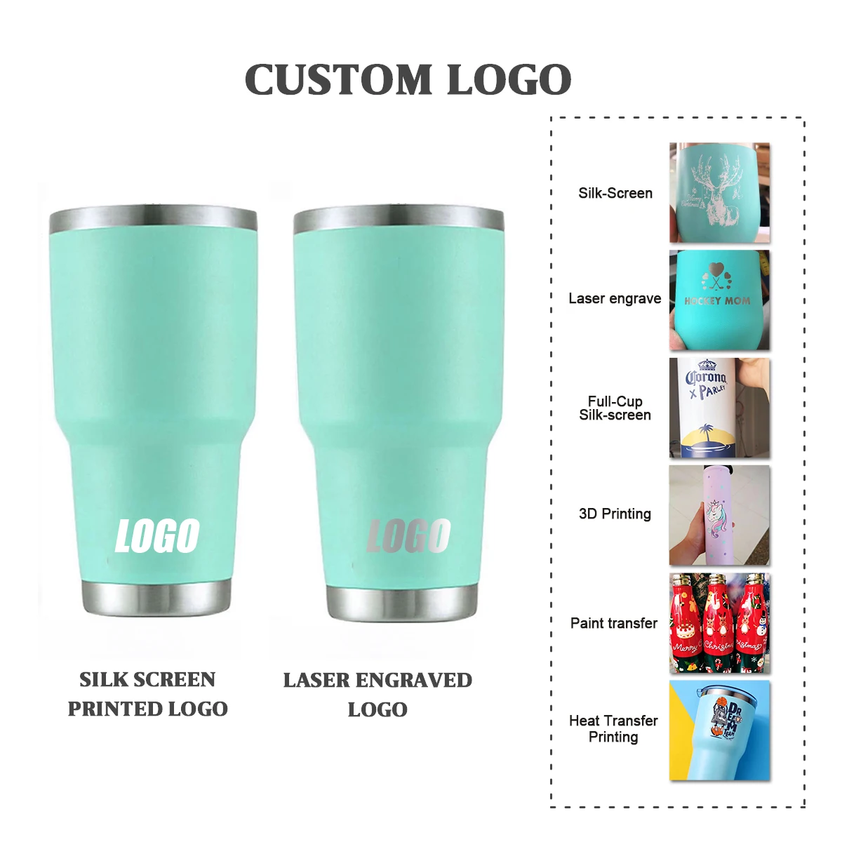 30oz Stainless Steel Cups Insulated Vacuum Tumbler Glasses With Straw And Lids