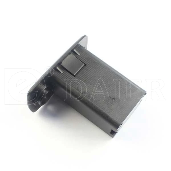 Черный корпус батареи 9V-5 9V ABS с