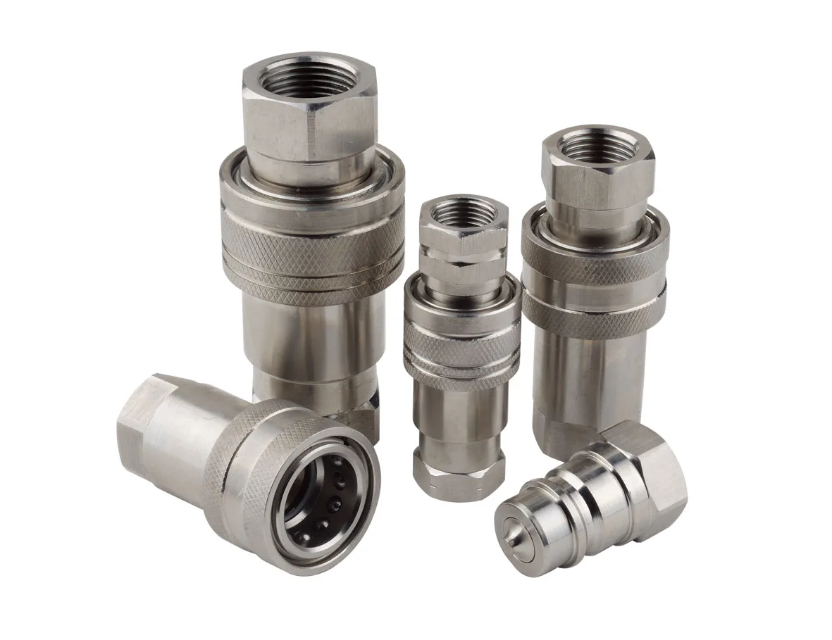 
Stainless steel hydraulic quick coupling ISO A coupler 304 