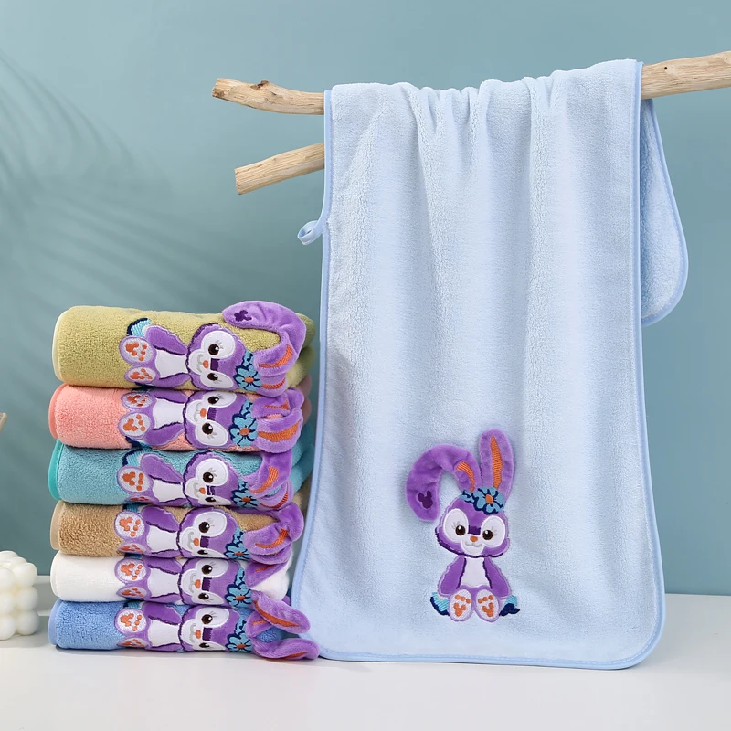 Soft Absorbent microfiber towel and Coral fleece bathroom 3D Animal pattern kids bath towel set with gift box