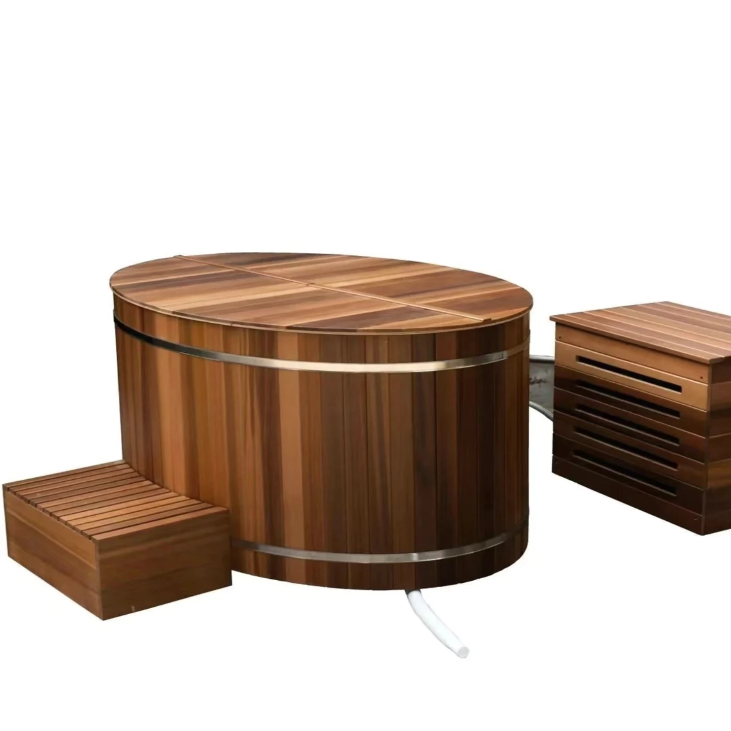 High Quality Cold Plunge Ice Bath Ice Bath Cold Plunge With Water Chiller Wooden Ice Cold Plunge