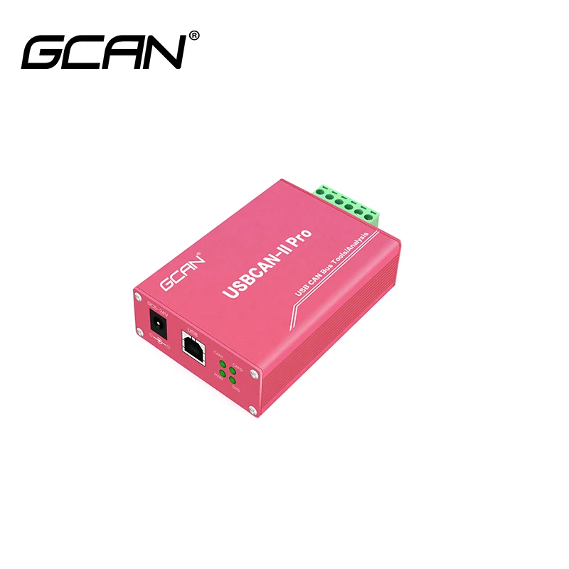 Industrial grade  USB CAN bus interface 2 channel USBCAN analyzer converter adapter module cable