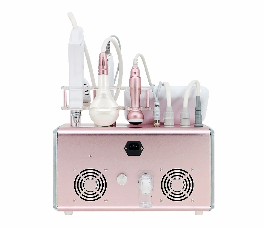 RF skin whitening Vacuum Cryo wrinkle removal EMS Hydration Beauty Equipment 5 in 1 multifunctional facial care machine