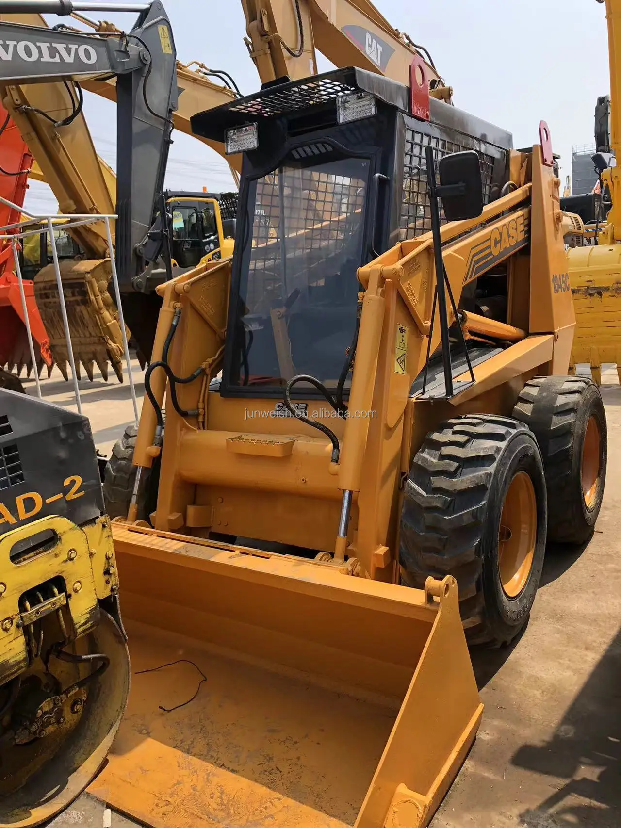 USA Earth-moving Machinery New Hydraulic Mini Wheel Loader Case Skid Steer Loader