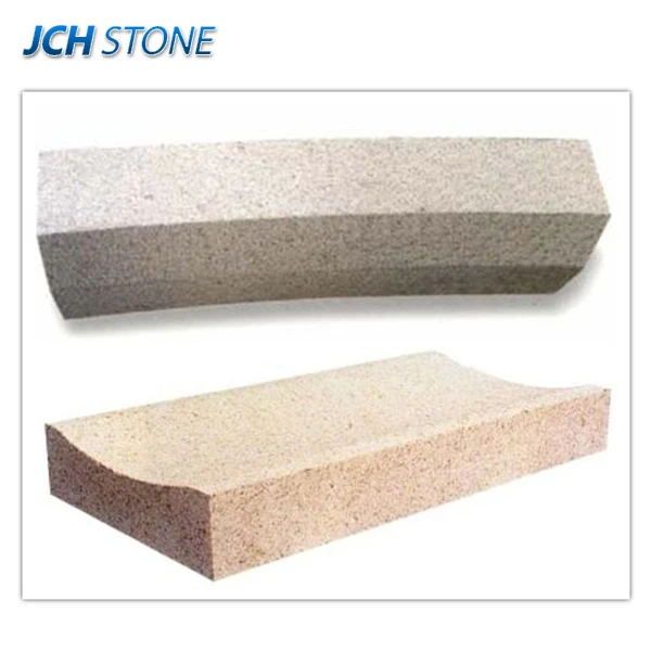 Road side round curb stone granite kerb stone curbstone