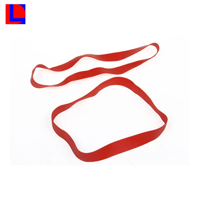 Factory manufactures custom variour color flexible rubber resistance band