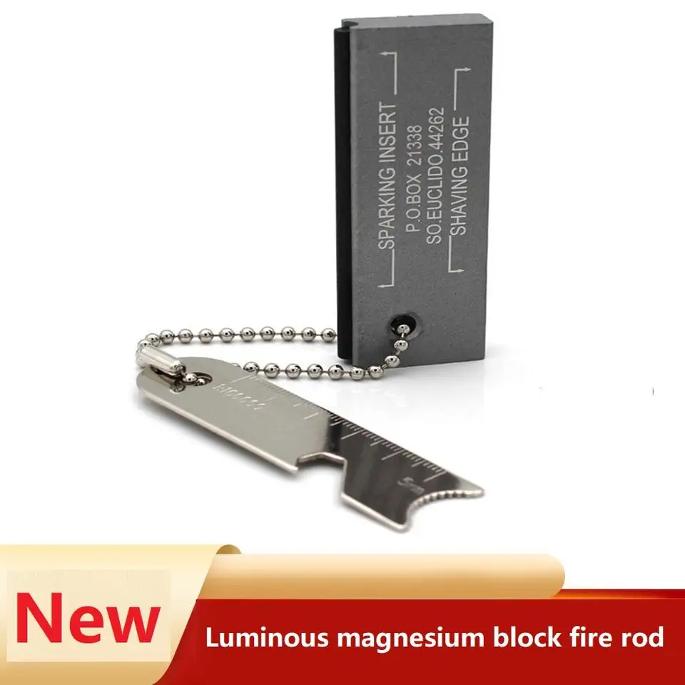 Outdoor Magnesium Fire Starting Tool Fire Starter Ferrocerium Rod Firestarter Flint Ferro New Survival Igniter for Camping