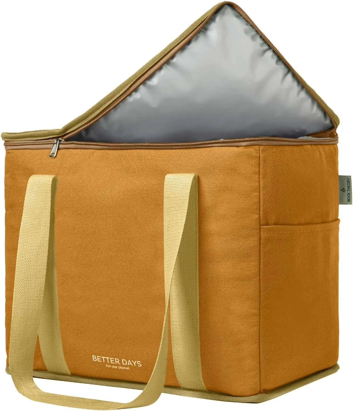 Customized Logo Packing Non Woven Insulated Lunch, Thermal Cooler Bags Large Capacity Heavy Duty Insulated Shopping Bags/