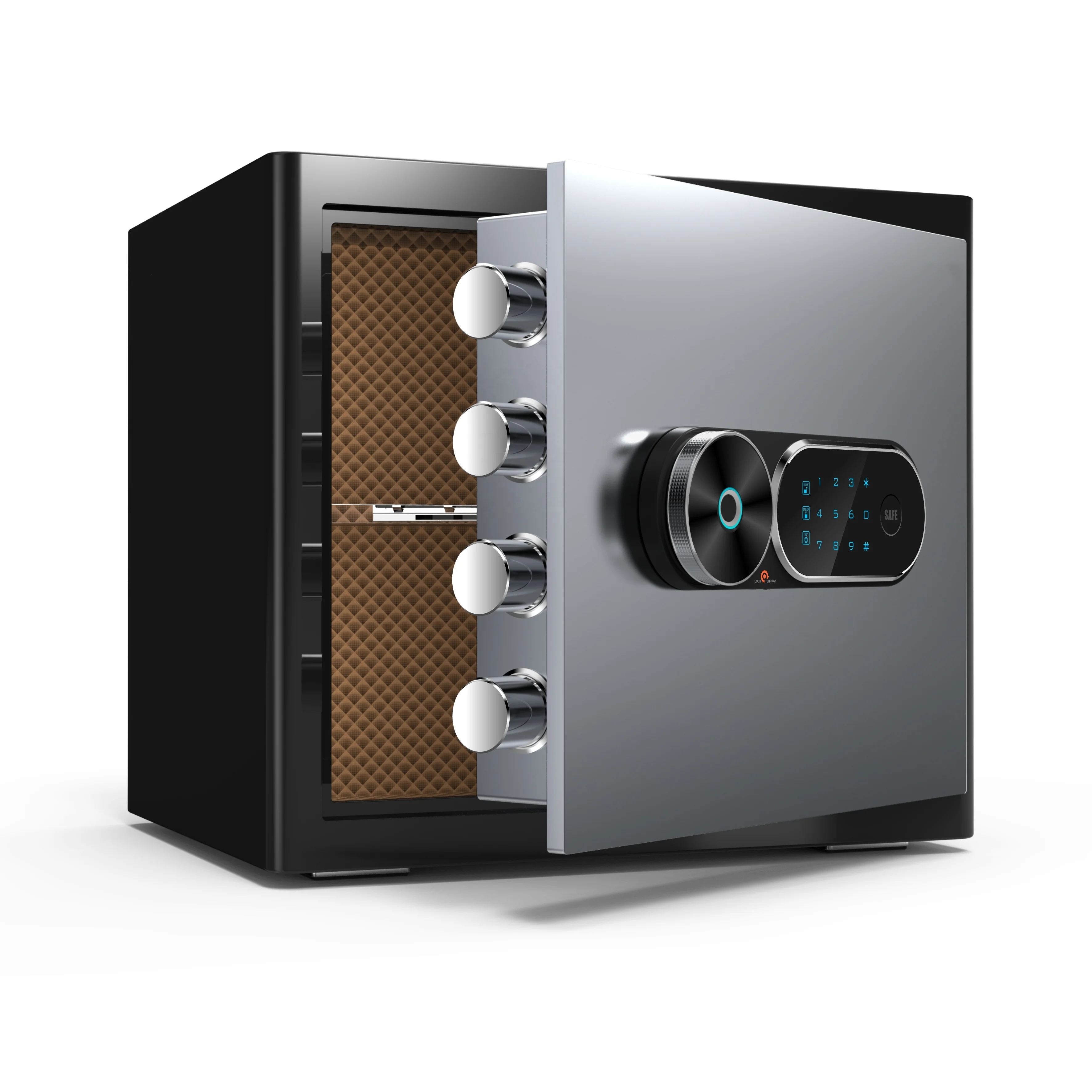 OUBAO professional hotel safe and vault with mechanical key security safe box locker