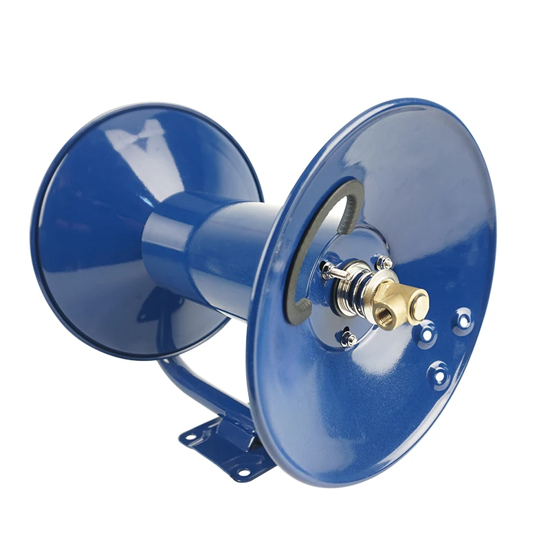 Commercial Air Hand Crank Reel Retractable Heavy Duty 3/8\