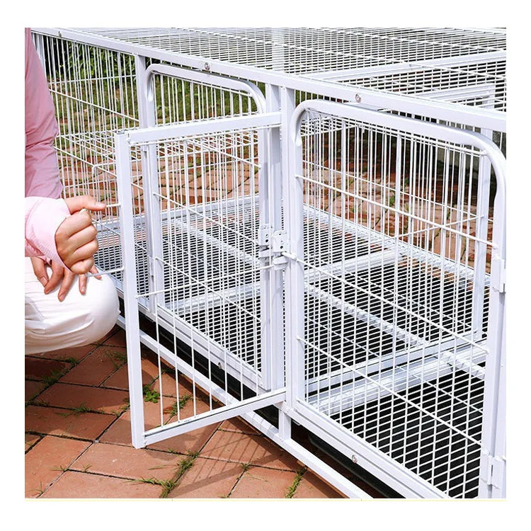Galvanized Square Tube Large Cage Pigeon Breeding Chicken Duck Cat Dog Pet Cage
