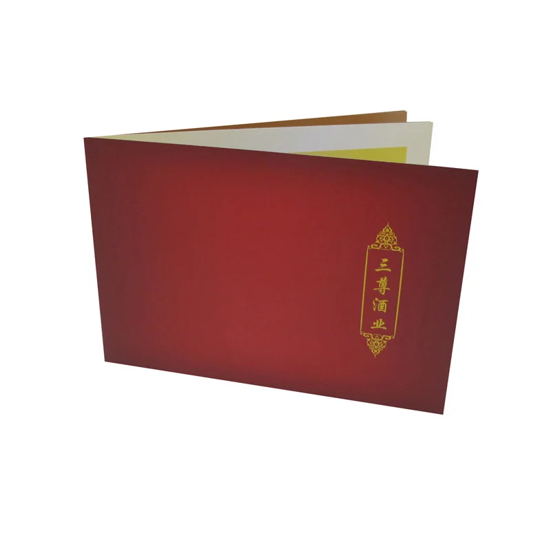 Customized Offset Printing Impression Brochures/Flyer/Catalogues Saddle Stitched Paper Advertising Customized Printing