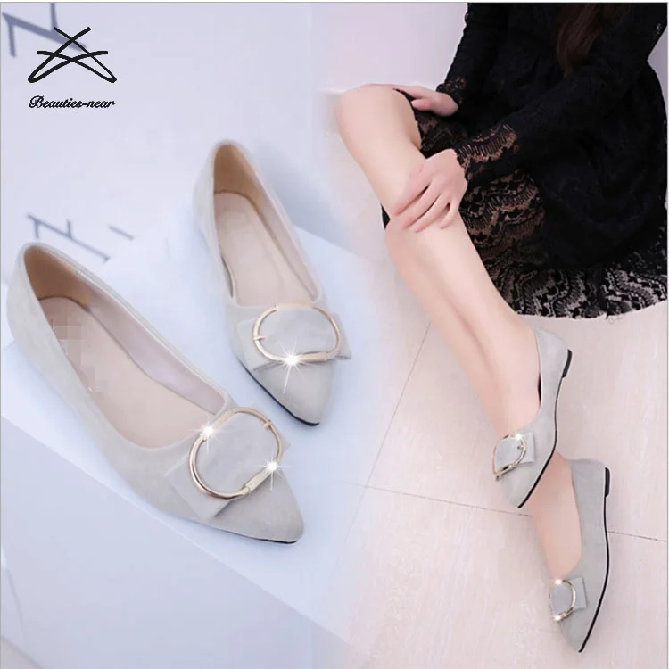 Fashion elegant women shoes casual slip on ladies flat shoes women