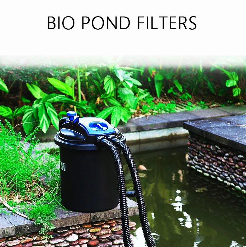 BOYU Fish Pond Water Circulation System Filter Box Aquarium Filter Barrel Box