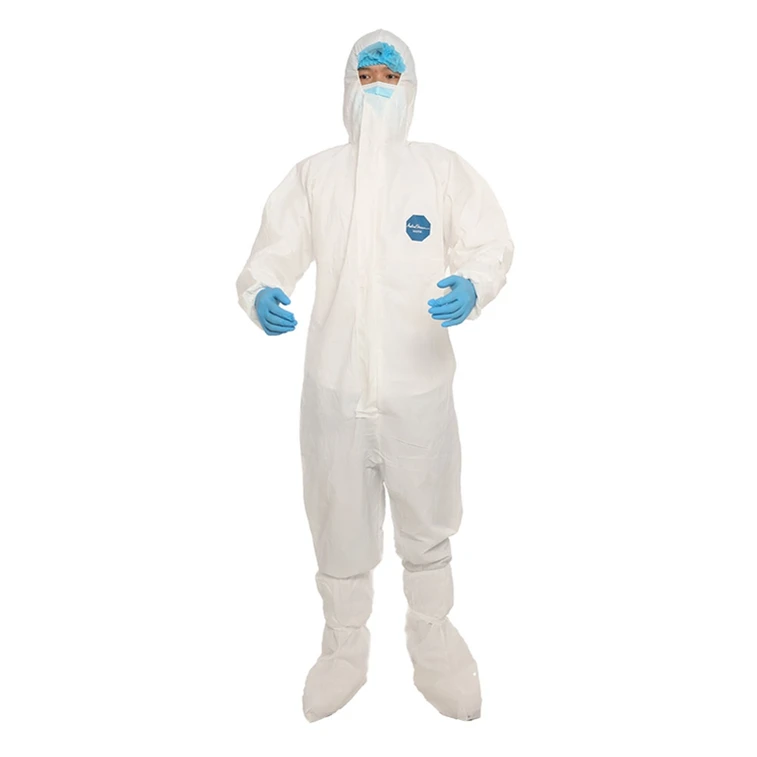 3A Medical Adult Type 5/6 Protective PP PE Disposable Medical Surgical Isolation Gowns Waterproof Protective Clothes