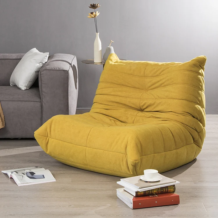 Living  Room Lazy Chairs Fabric Comfortable Seat Large Bean Bag Chair & Lounger Postmodern Office Chairs