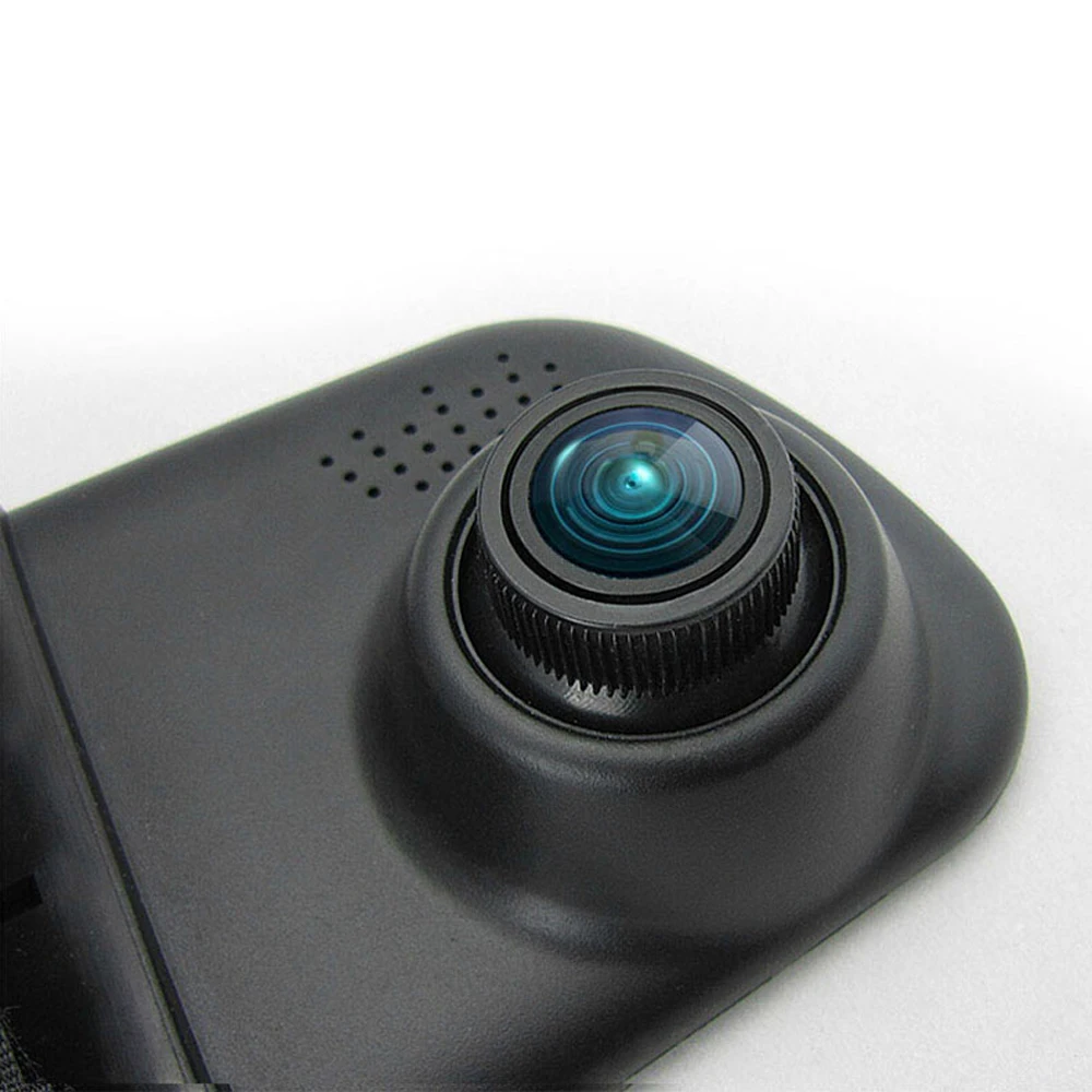 4.3 inch FUll HD Front and Rear camera Mirror Car DVR With Dual Lens Video Recorder Driver Review Mirror Dash Cam