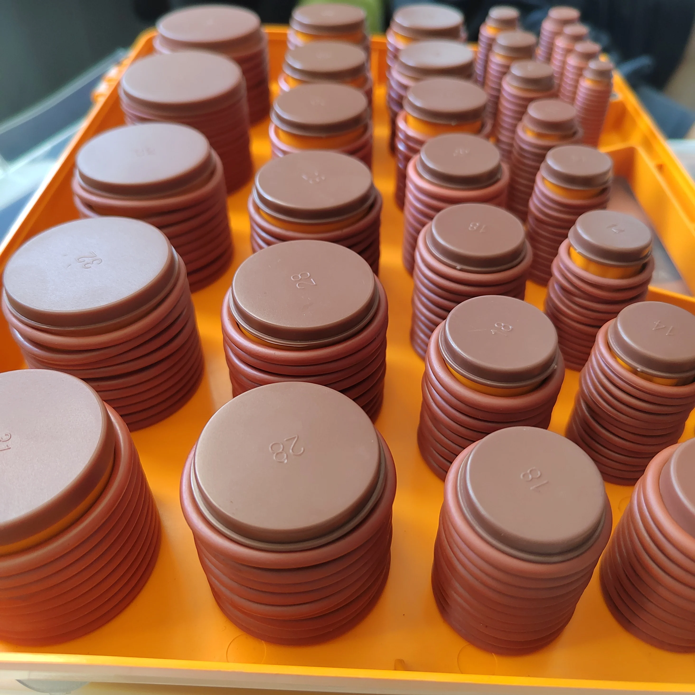 Auxiliary repair box of excavator cylinder NBR FKM FPM material O-ring repair box