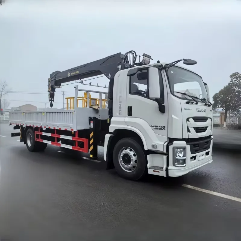 Japan Isuzu GIGA 4x2 10 ton crane truck
