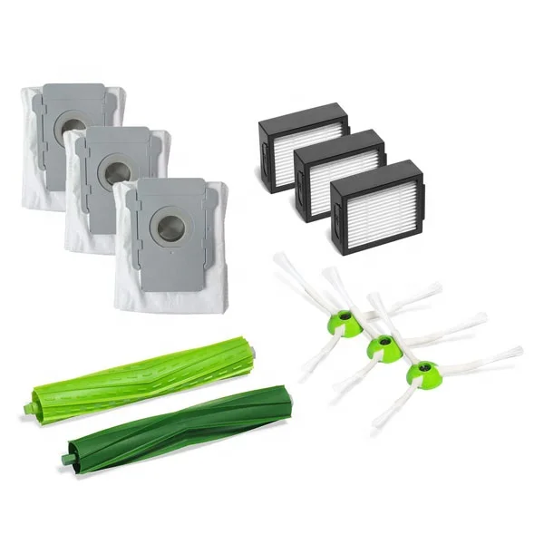 Sweeper Robot Vacuum Cleaner Part Accessory Filter Dust Bag Main Roll Side Brush for irobots roombas i7 i7+/plus E5 E6 E7 Series