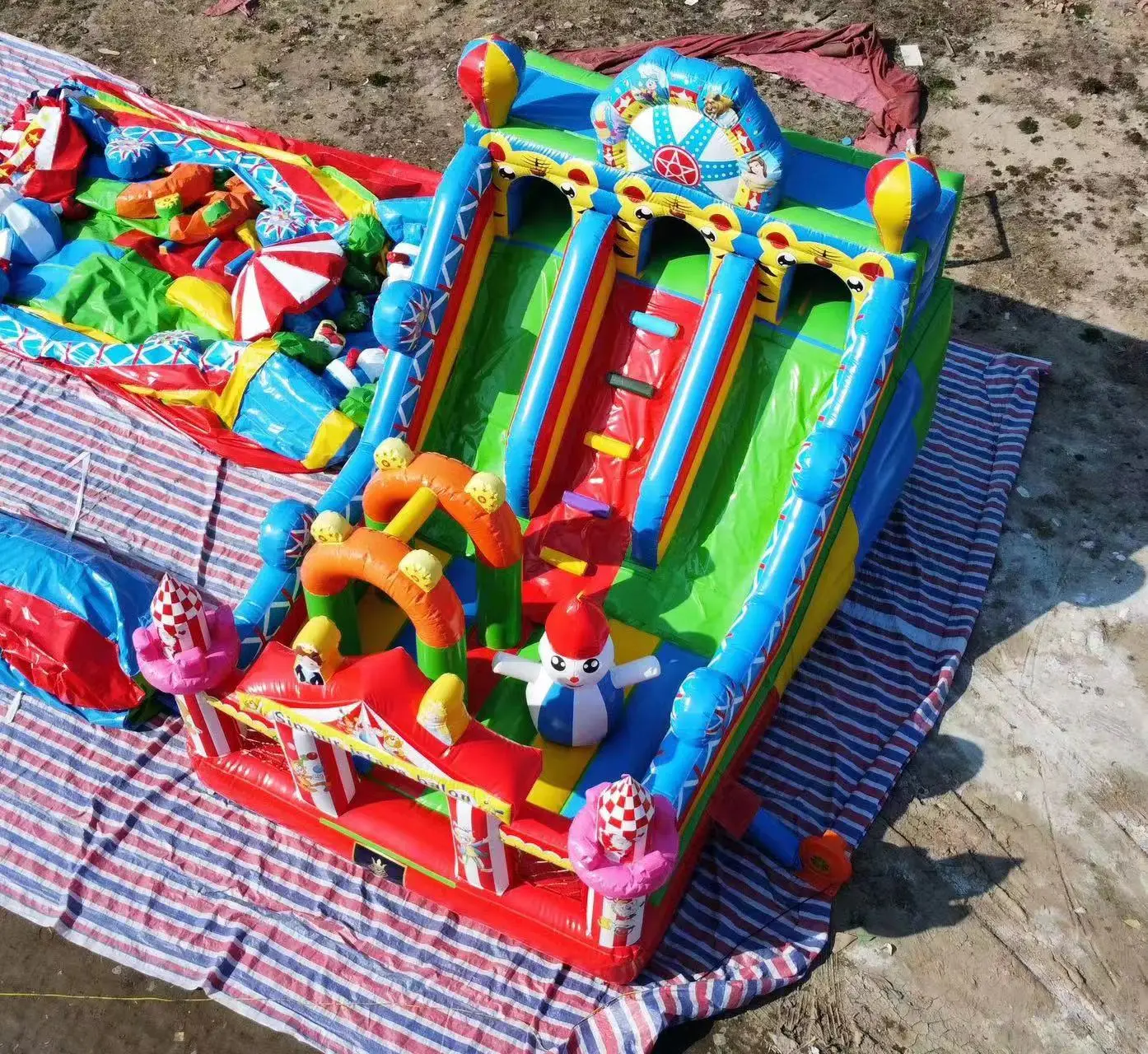 Jumping Castle for Kids Play House Commerical Castle Playground Inflatable Blow UP Bounce House with Custom Banner