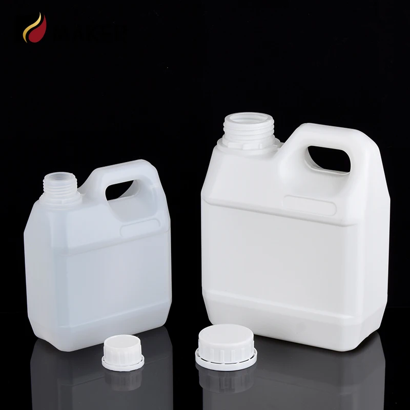 500ml 1000ml 1L PE Plastic Sealed Chemical Flavor And Fragrance Bucket Automatic Blow Molding Machine Engine Oil Petrol Bottle