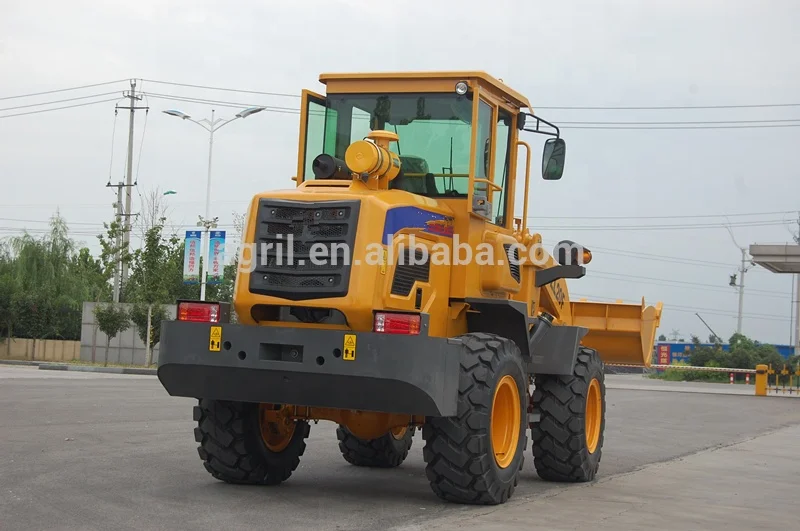 2 ton hot sale new design hydraulic wheel loader ZL20F with Cumminsengine air conditioner