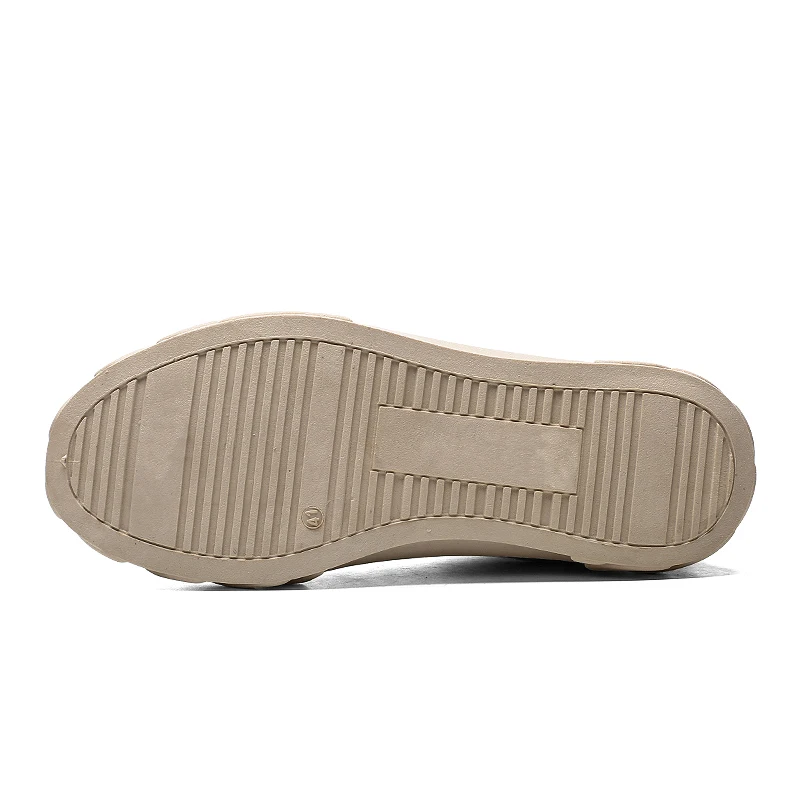 Мужские высокие Повседневные Дышащие туфли, Корейская версия, парусиновые Нескользящие уличные туфли на ремешках для студентов, новинка 2019, au