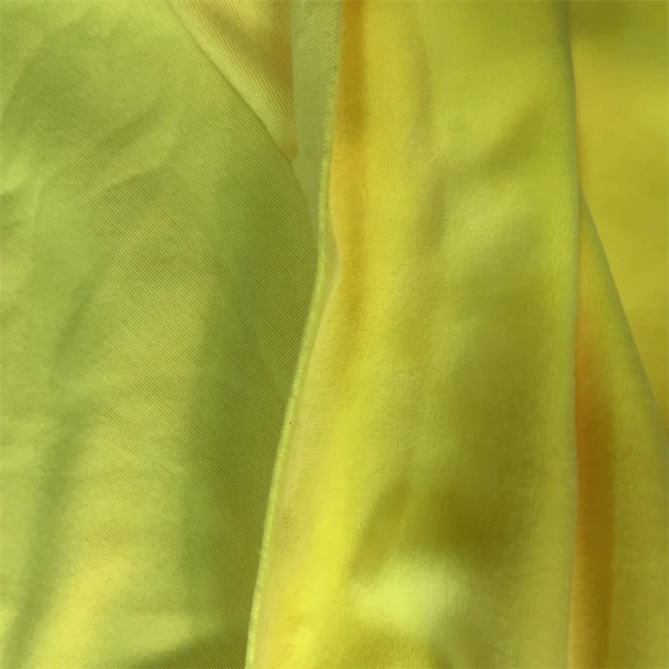Dingda 95 Polyester 5 Spandex Solid color super soft luxury Stretch velvet pajamas toy fabric