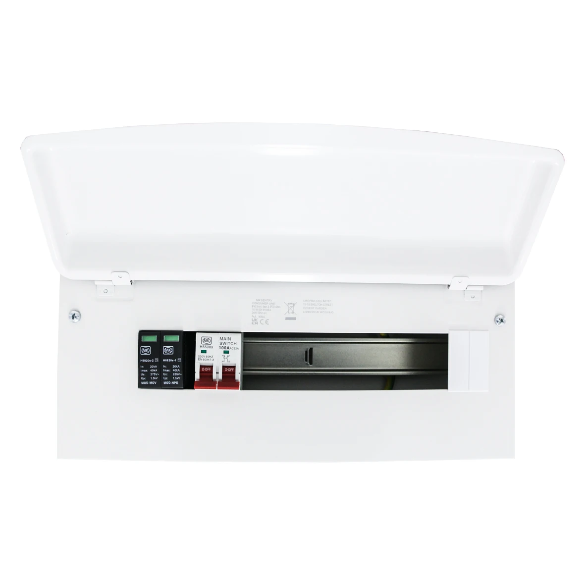 MK SENTRY 16 way Plastic switch box consumer unit electrical distribution board