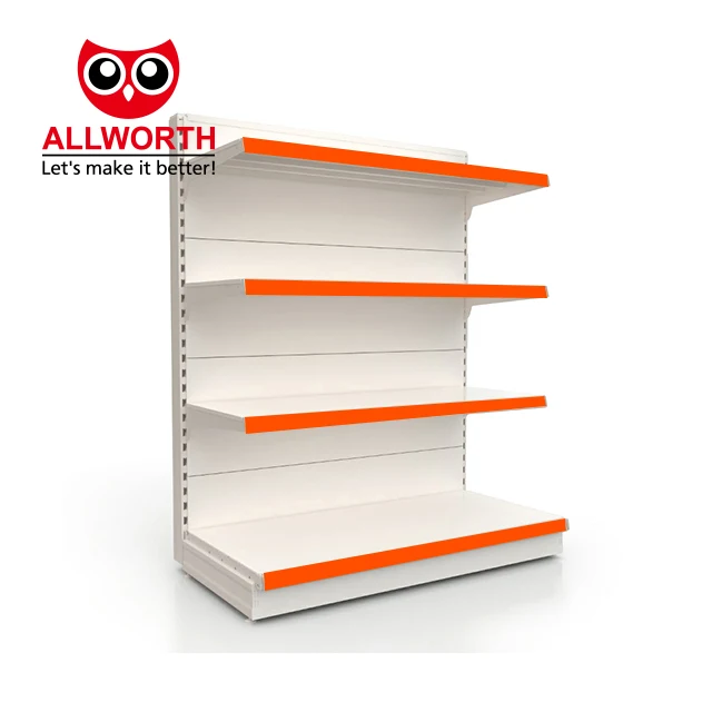 Customized Regal super market metal  shelf shop display shelving rack