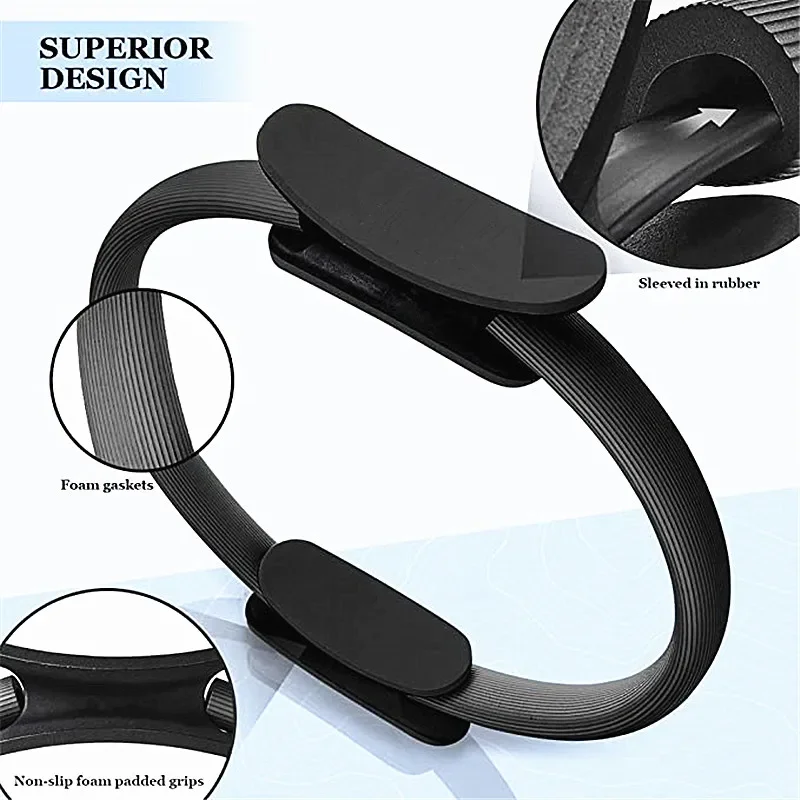 Gym Workout Fitness Equipment Home Studio Pilates Body Hoop Magic Circle Pilates Ring