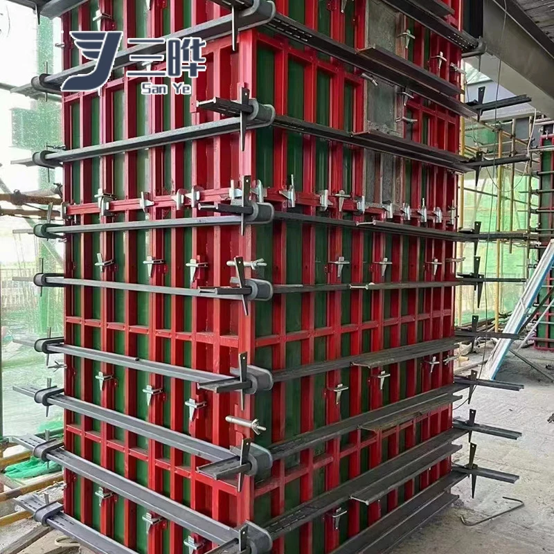 Sanye Square Concrete Mold Formwork Adjustable Column Clamp Formwork Adjustable Clamp
