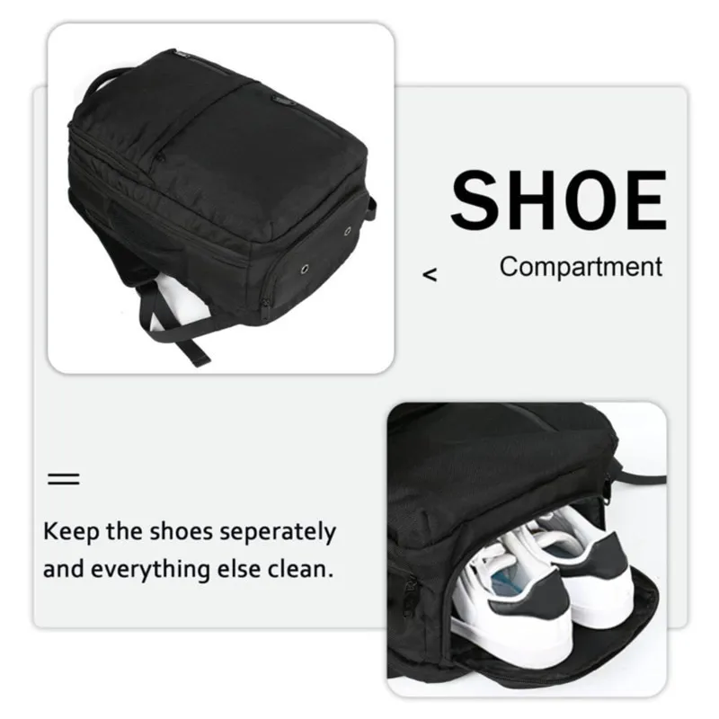 Wholesale 17 Inch Laptop Compatible Travel Carry-On Backpack Luggage Bag for Hiking