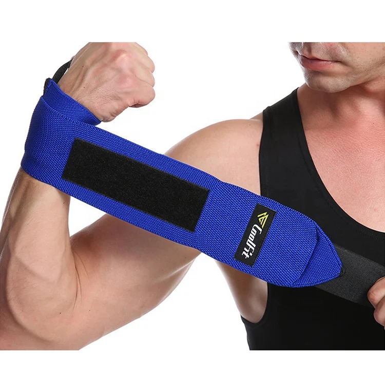 
2019high quality factory price elastic winding compression breathable wrist support/wrist bracer/wrist bandage 