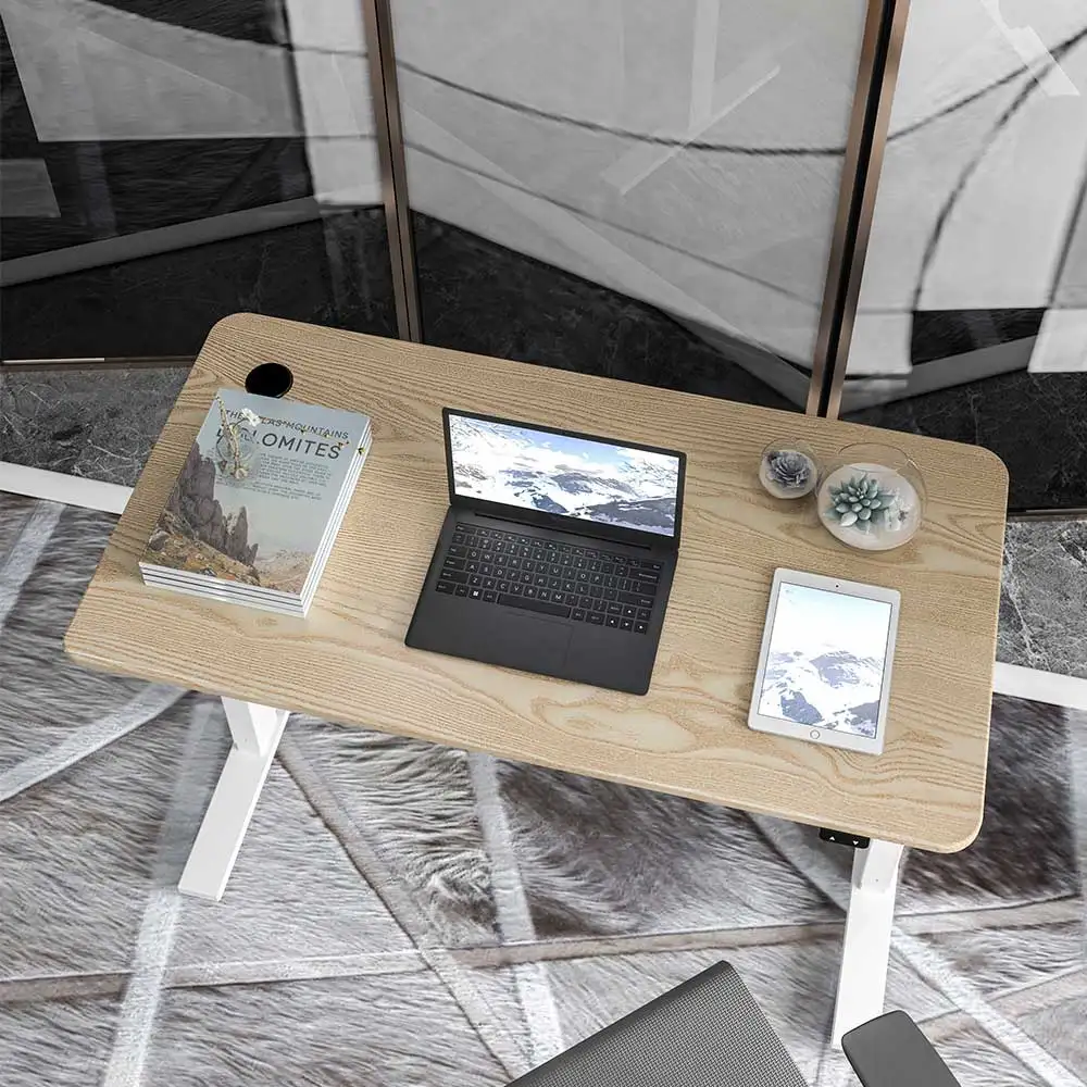 Smart Electric Standing Single Motor Automatic Ergonomic Office Computer Table Height Adjustment Standup Desk