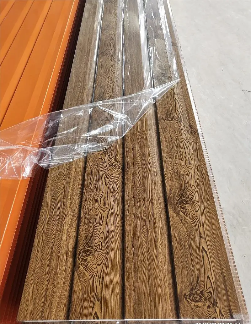 16mm Metal Siding High Quality Exterior Sandwich Wall Panel Hotel Decorative Material Wallpaper